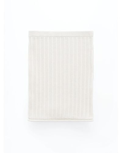 Filippa K Cotton Rib Knit Skirt - White