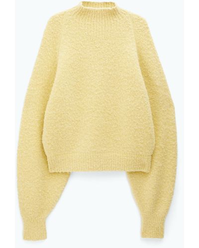 Filippa K Hairy Sweater - Yellow