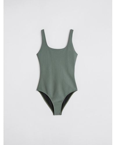 Filippa K Shimmer Swimsuit - Green