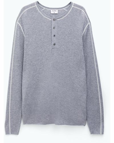 Filippa K Light Rib Sweater - Gray