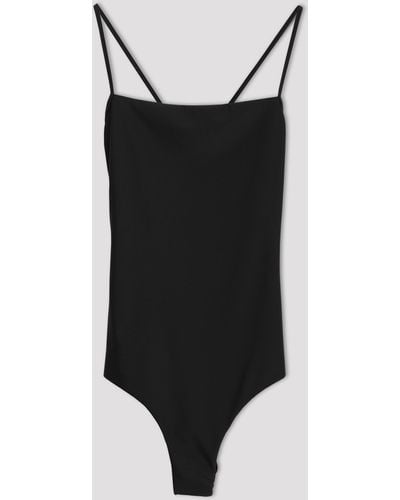 Filippa K Strap Swimsuit Black