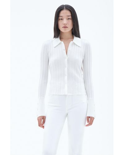 Filippa K Knitted Shirt - White