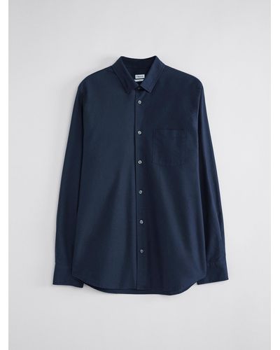 Filippa K Tim Oxford Shirt - Blue