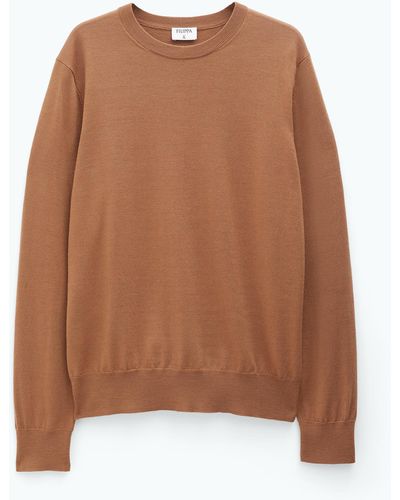 Filippa K Merino Sweater - Brown