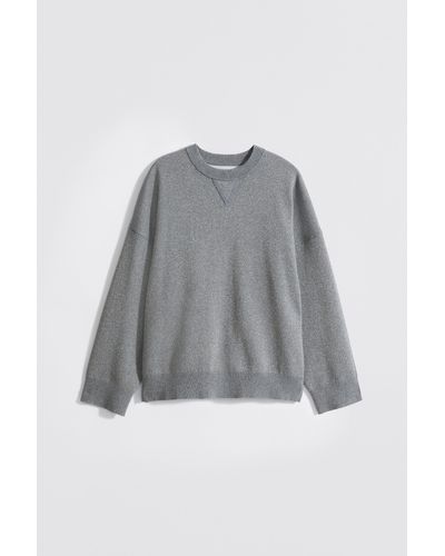 Filippa K Doublé Lurex Sweater - Gray