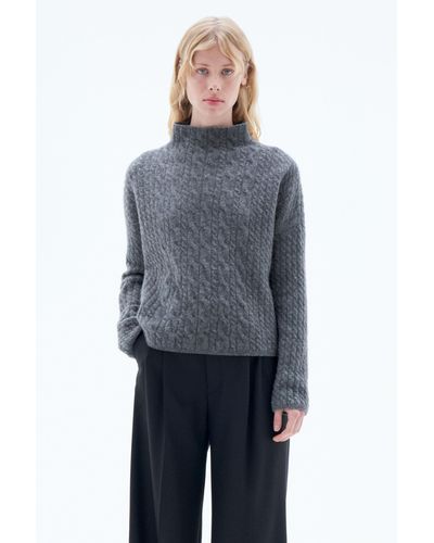 Filippa K Mika Braid Jumper - Blue