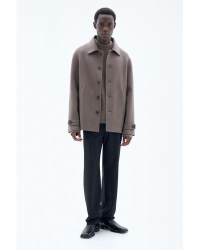 Filippa K Wool Cashmere Jacket - Grey