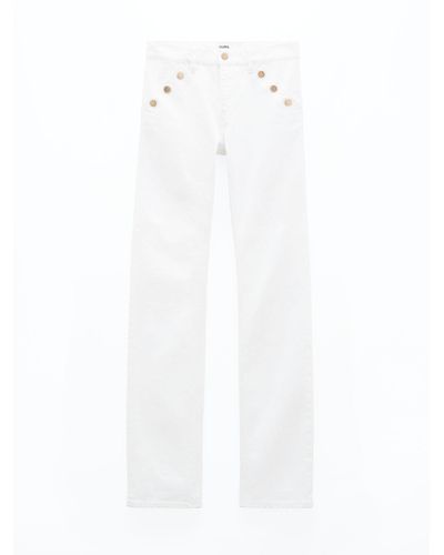 Filippa K Classic Straight Jeans - White