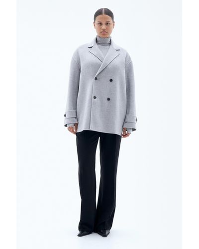 Filippa K Wool Cashmere Jacket - Gray