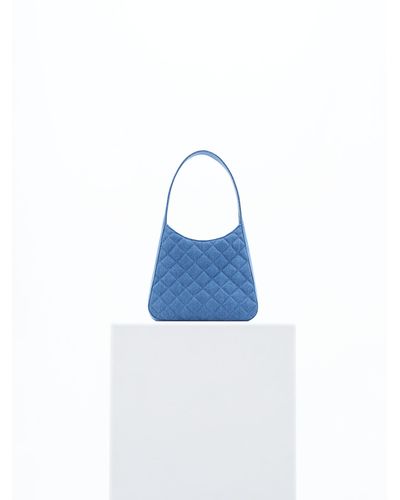 Filippa K Small Shoulder Bag - Blue