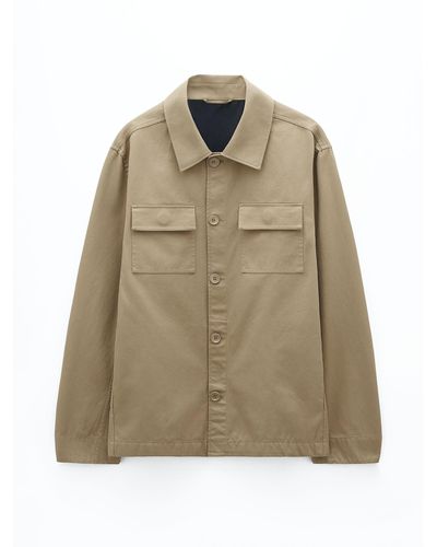 Filippa K Cotton Workwear Jacket - Metallic
