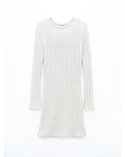 Filippa K Rib Knit Dress - White