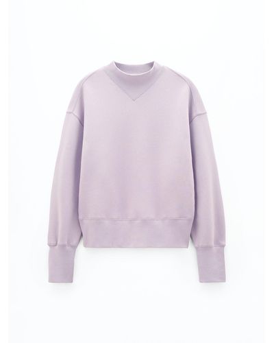Filippa K Batwing Sweatshirt - Purple