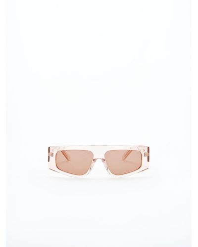 Filippa K Angled Acetate Sunglasses - Pink