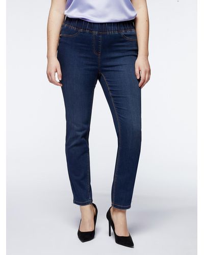 Jeans dritti FIORELLA RUBINO da donna | Sconto online fino al 63% | Lyst