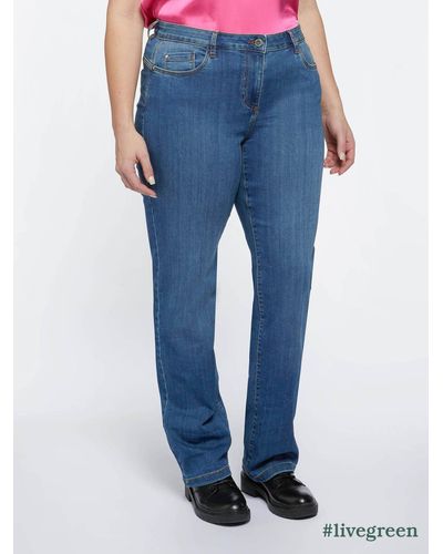 FIORELLA RUBINO Jeans straight - Blu
