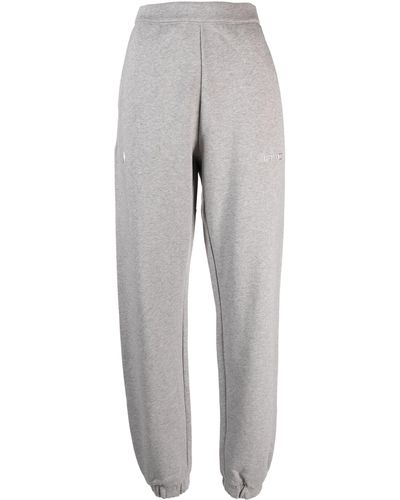 The Attico Cotton Sweatpants - Gray