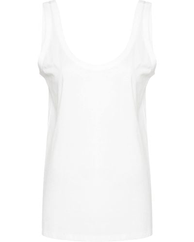 The Row Aika Top In Cotton - White