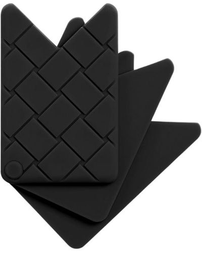 Bottega Veneta Fan Card Case - Black
