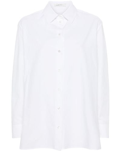 The Row Sisilia Shirt In Cotton - White