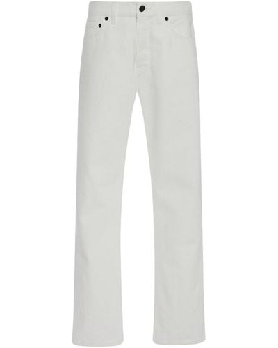 The Row Lesley Jeans In Cotton - White