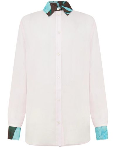 Louisa Ballou Classic Shirt - White
