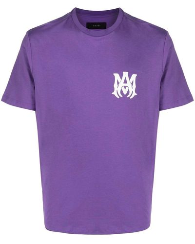 Amiri Ma Logo T-shirt - Purple