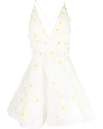 Zimmermann Matchmaker Daisy Mini Dress - White
