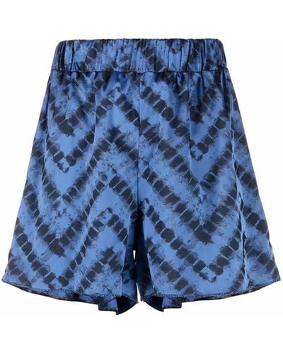 Oséree Safari Short Pants - Blue
