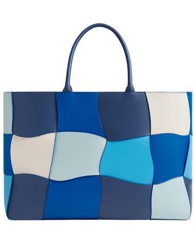 Bottega Veneta Large Arco Tote Bag - Blue