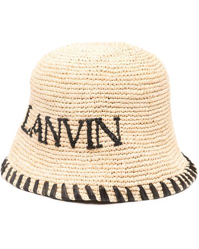 Lanvin Caps - Natural
