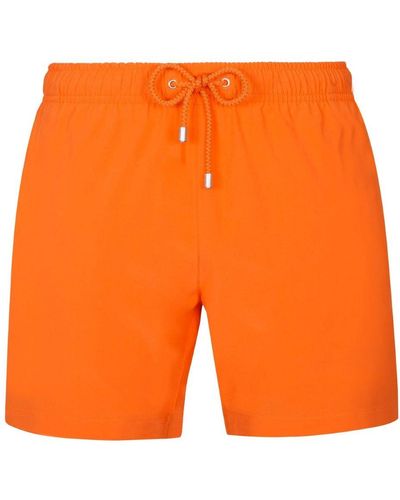 BLUEMINT Arthus Stretch Solid Four Way Stretch Swim Shorts Orange