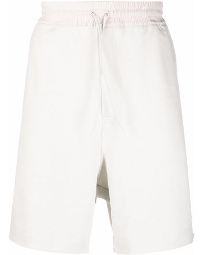 Y-3 Straight-leg Cotton Shorts - Multicolour