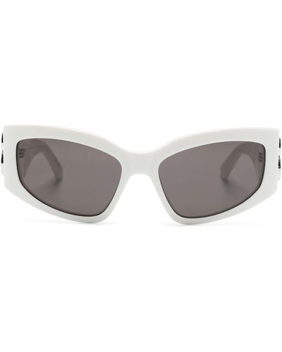 Balenciaga Bossy Butterfly-frame Sunglasses - Grey