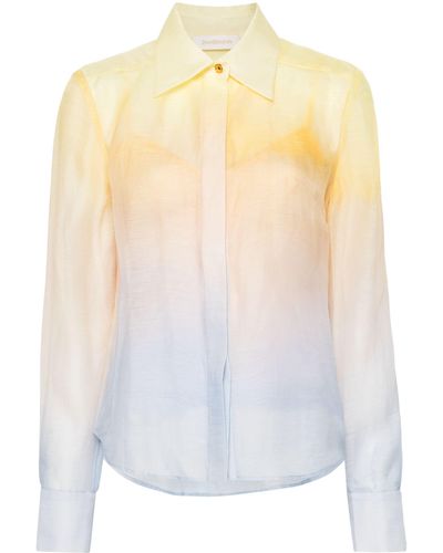 Zimmermann Ombrè-effect Shirt - White