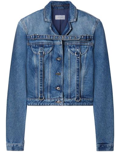 Off white denim jacket price sale