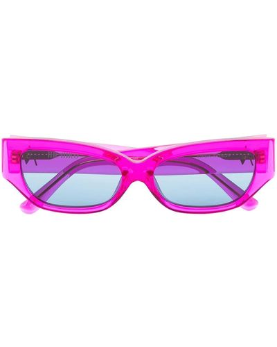 Linda Farrow Pink The Attico Vanessa Cat-eye Sunglasses