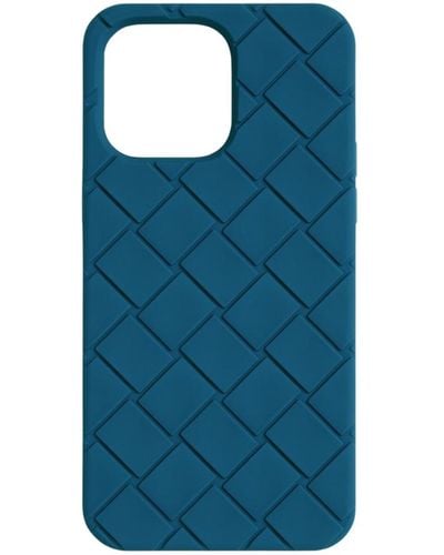 Bottega Veneta Iphone 14 Pro Max Case - Blue