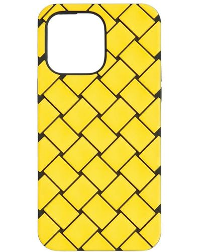 Bottega Veneta Iphone 14 Pro Max Case - Yellow