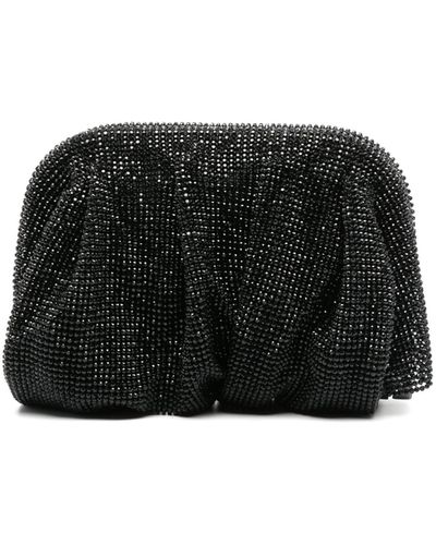Benedetta Bruzziches Venus Petite Crystal Clutch Bag - Black