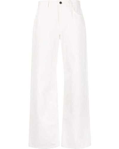 The Row Eglitta Jeans In Cotton - White