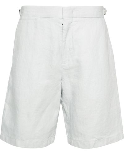 Orlebar Brown Norwich Linen Bermuda Shorts - White