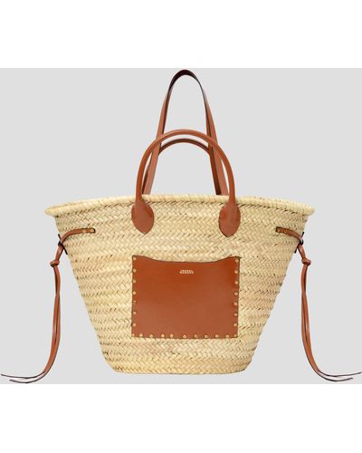 Women's Isabel Marant Beach bag tote and straw bags from $375 | Lyst ...