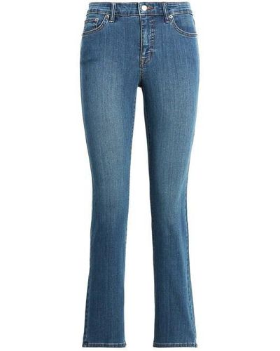 Lauren by Ralph Lauren Midrise 5 Pocket Jeans - Blue