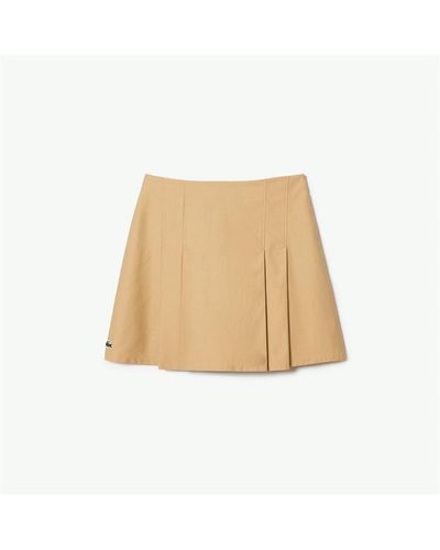 Lacoste Iconic Skirt Ld42 - Natural