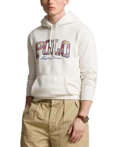 Polo Ralph Lauren Logo Hoodie - White