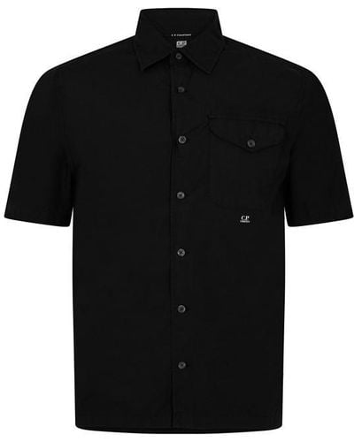 C.P. Company Cp S/s Shirt Sn32 - Black