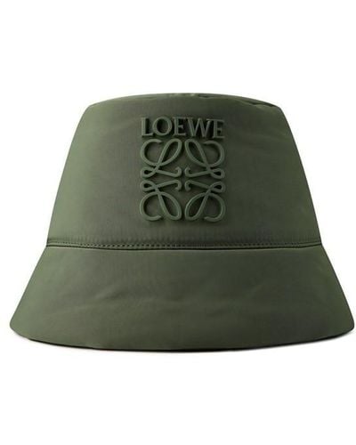 Loewe Puffer Hat Sn34 - Green