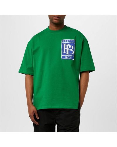 PRETTY BOY UGLY WORLD Roller Short Sleeve T-shirt - Green