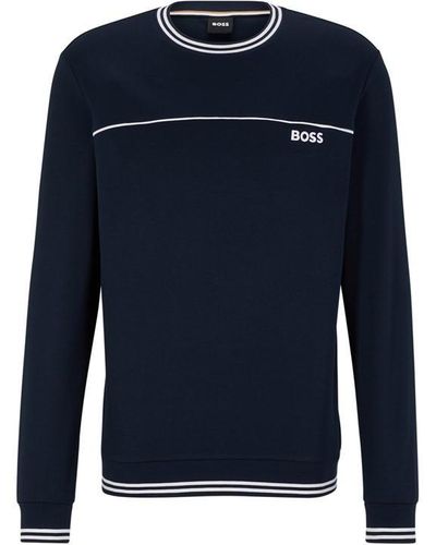 BOSS Bodywear Core Sweatshirt - Blue